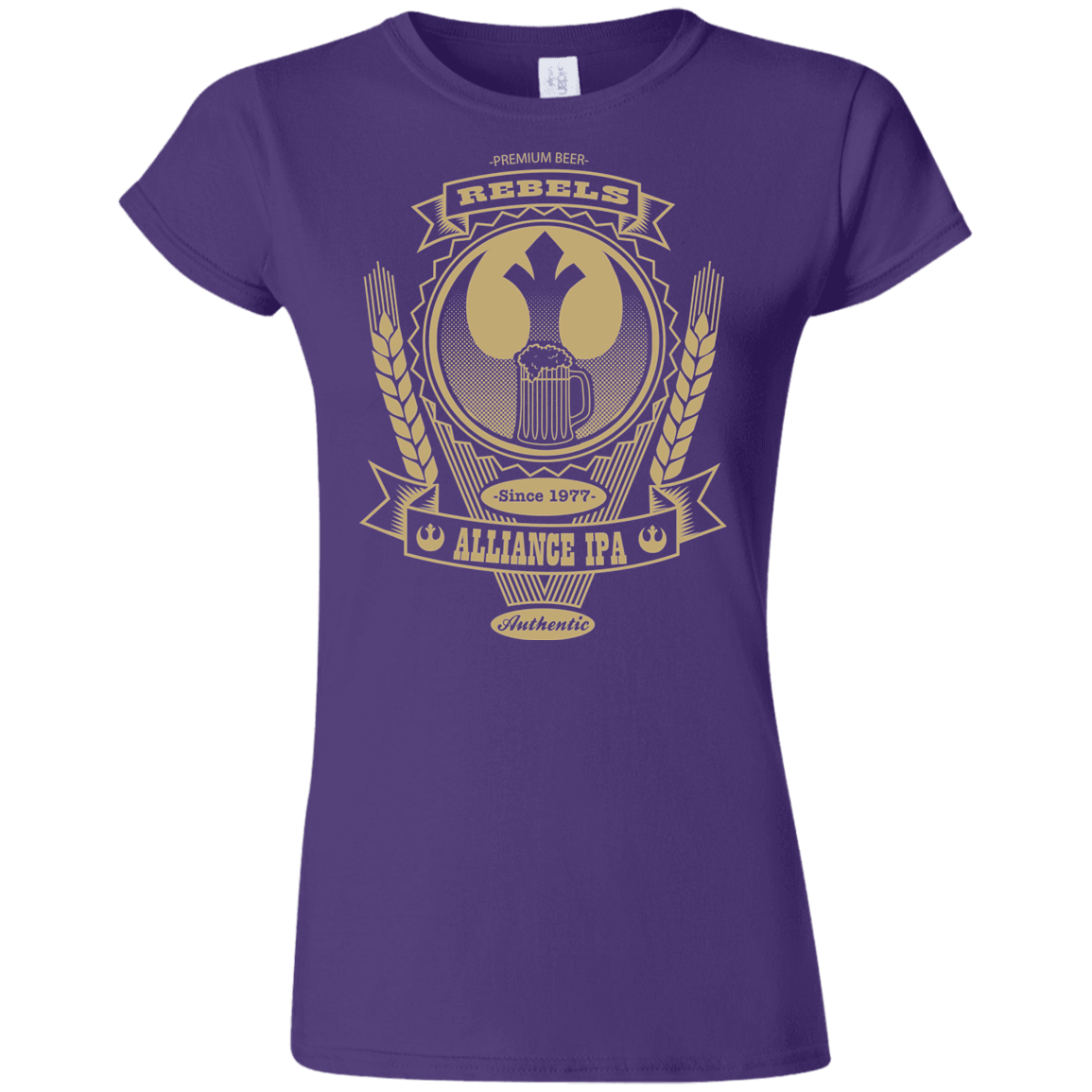 T-Shirts Purple / S Rebel Alliance IPA Junior Slimmer-Fit T-Shirt