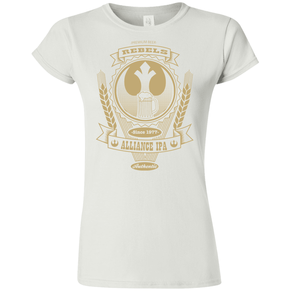 T-Shirts White / S Rebel Alliance IPA Junior Slimmer-Fit T-Shirt