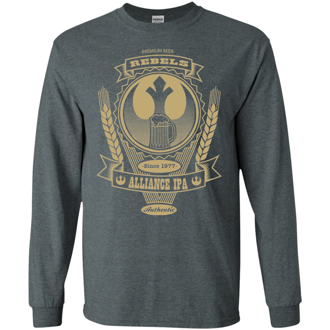 Rebel Alliance IPA Men's Long Sleeve T-Shirt