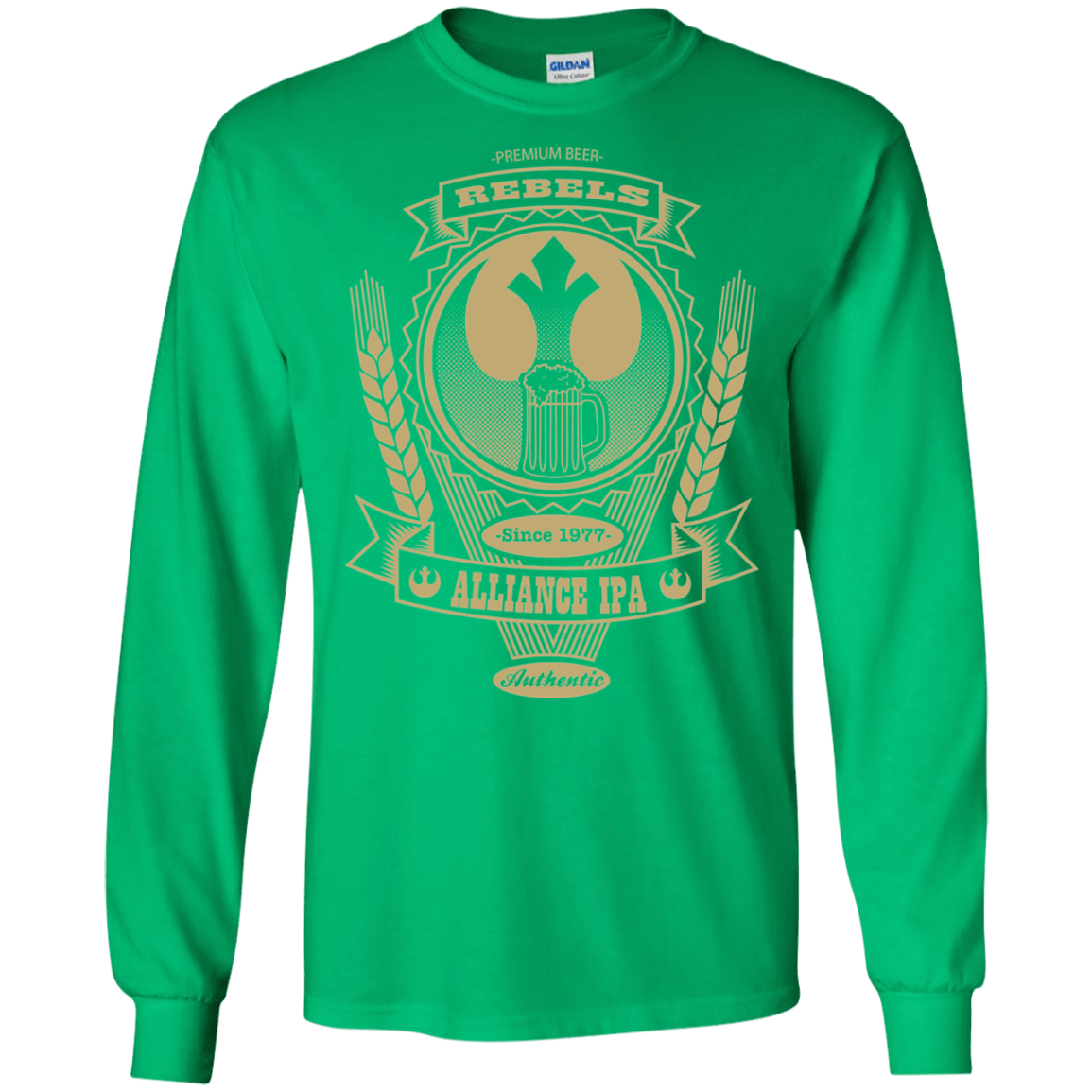Rebel Alliance IPA Men's Long Sleeve T-Shirt