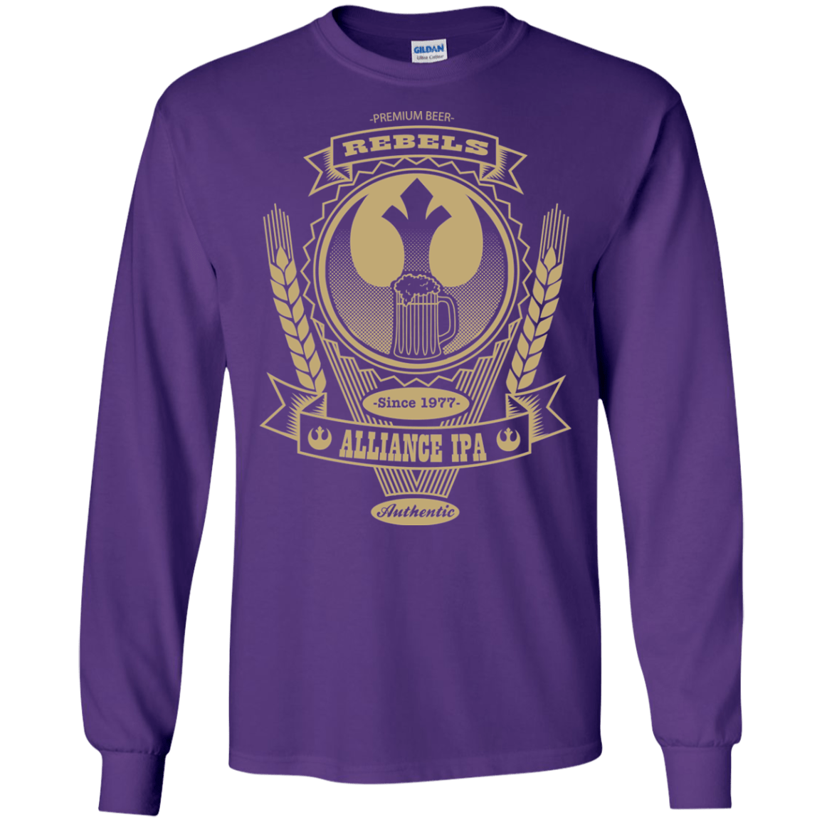 Rebel Alliance IPA Men's Long Sleeve T-Shirt