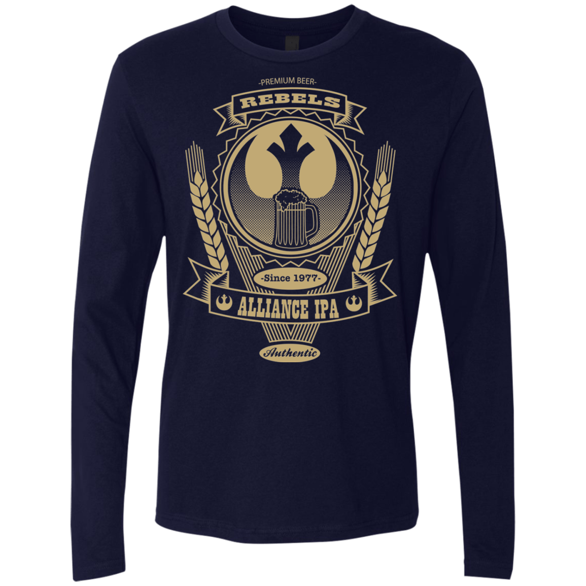 Rebel Alliance IPA Men's Premium Long Sleeve