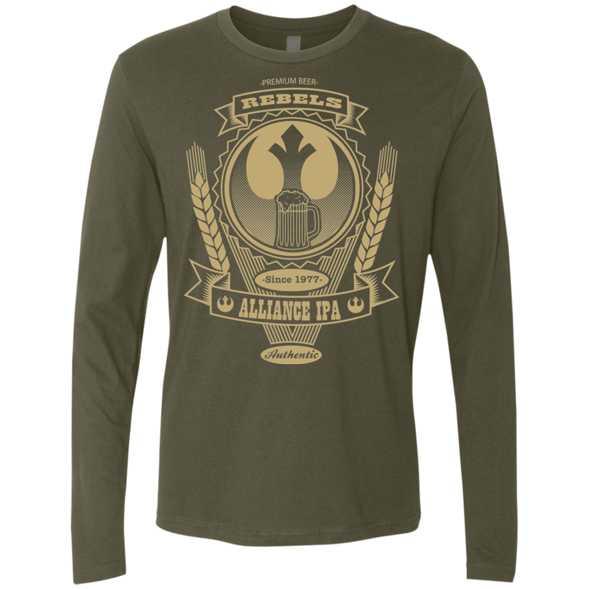 Rebel Alliance IPA Men's Premium Long Sleeve