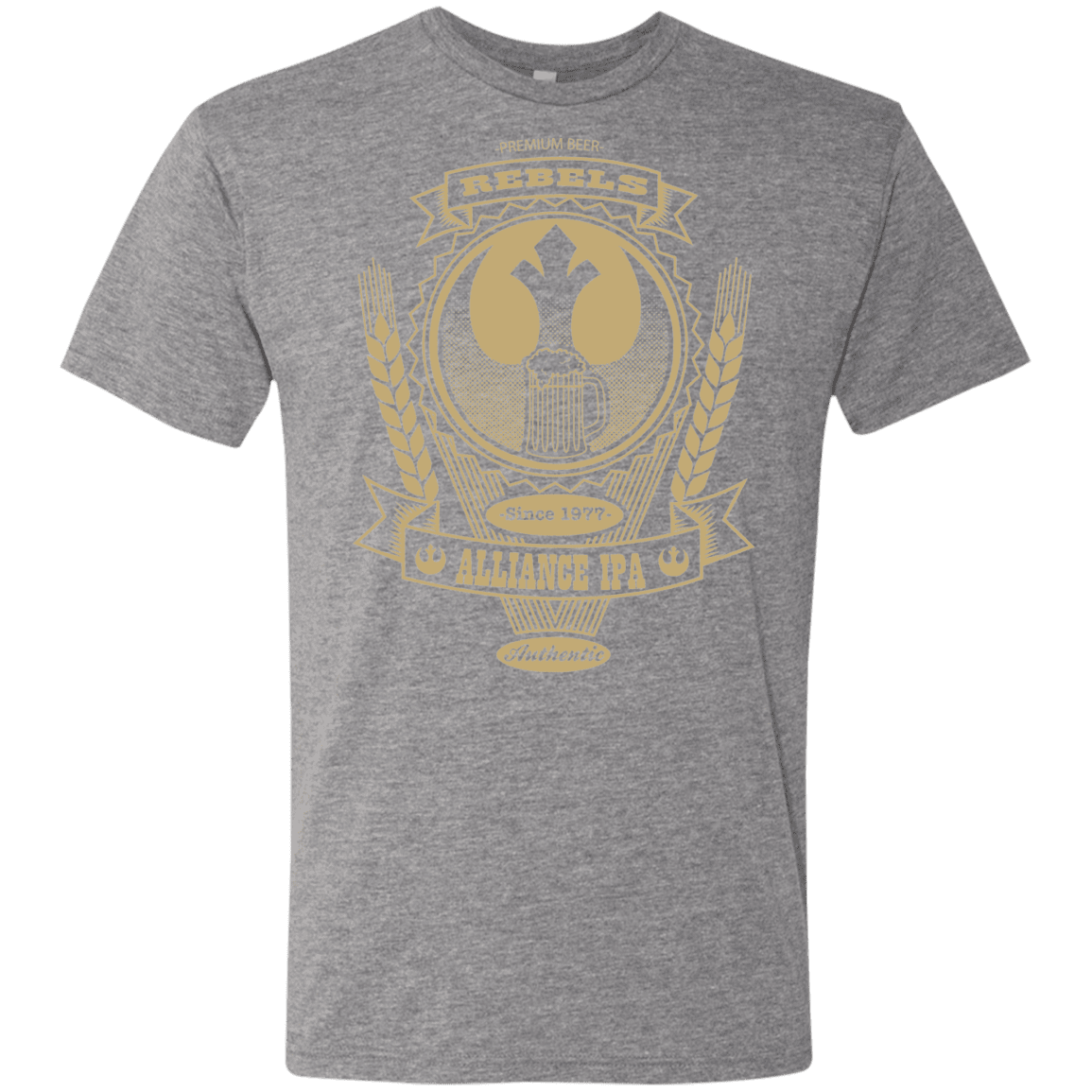 T-Shirts Premium Heather / S Rebel Alliance IPA Men's Triblend T-Shirt