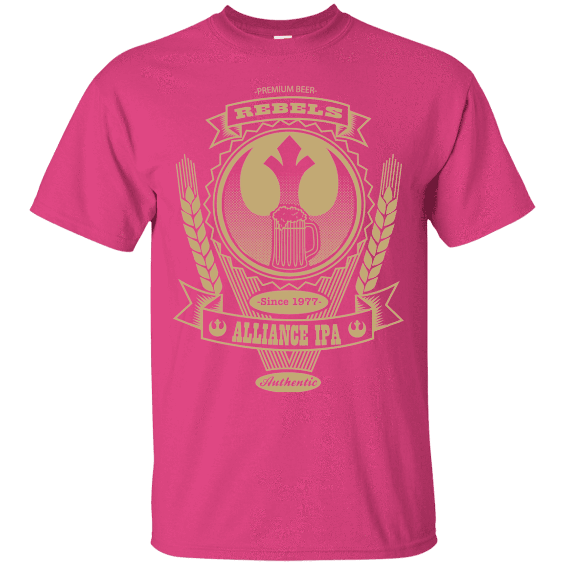 T-Shirts Heliconia / S Rebel Alliance IPA T-Shirt
