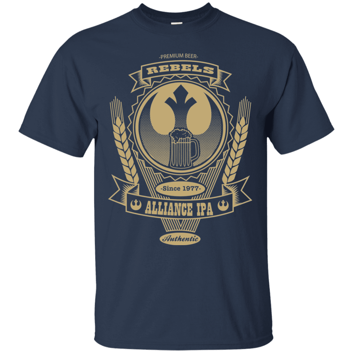 T-Shirts Navy / S Rebel Alliance IPA T-Shirt
