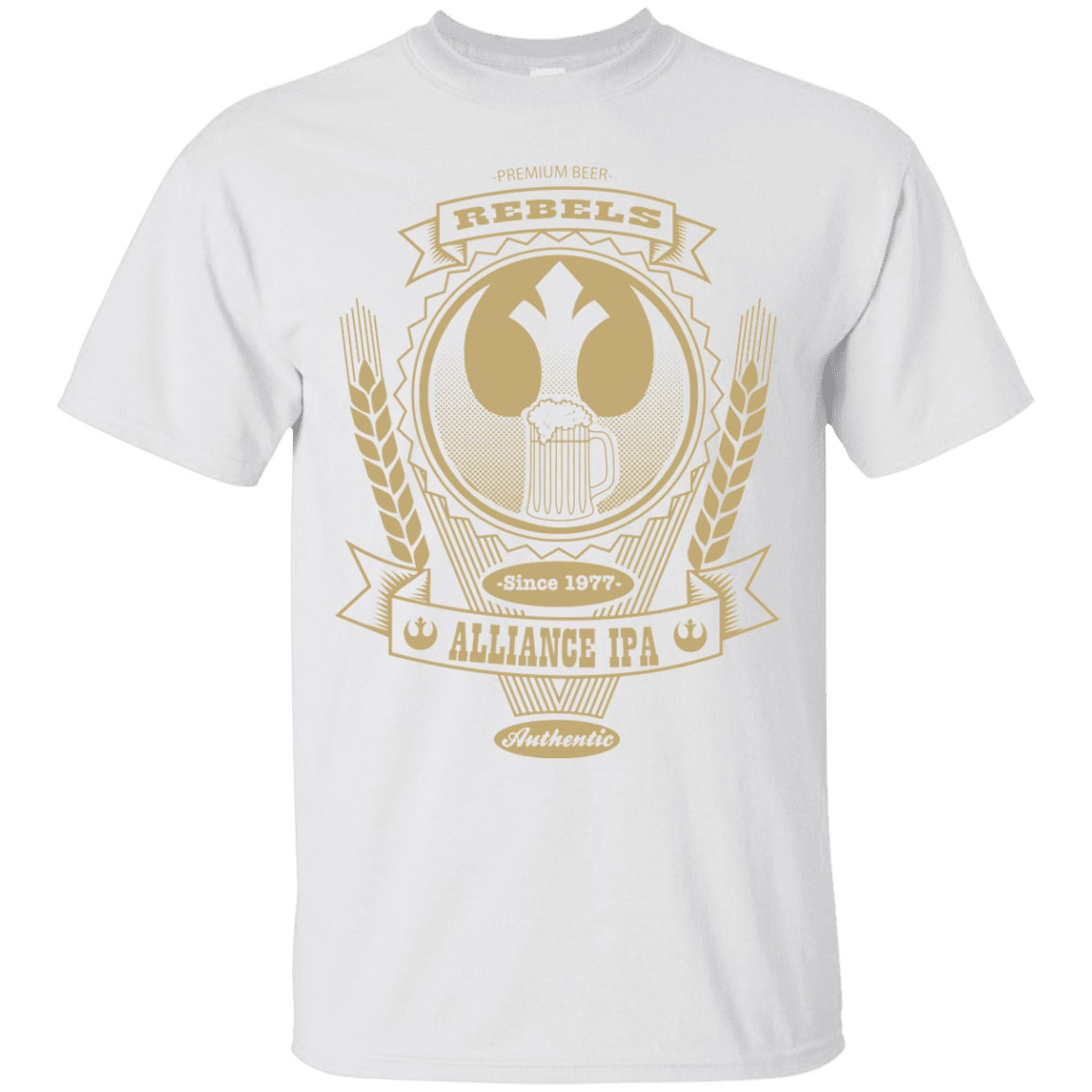 T-Shirts White / S Rebel Alliance IPA T-Shirt