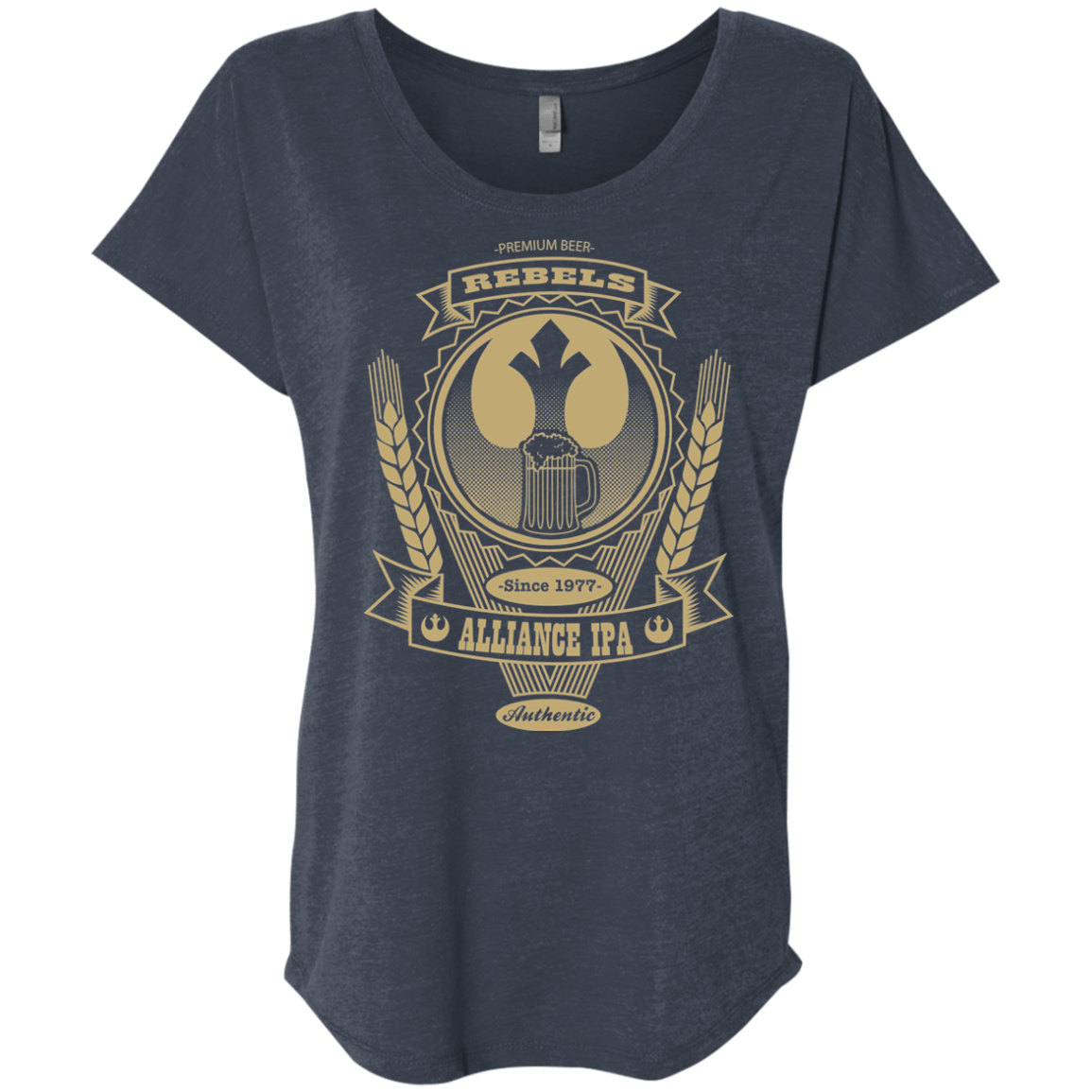 Rebel Alliance IPA Triblend Dolman Sleeve