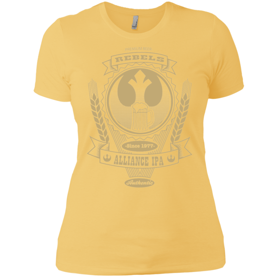 T-Shirts Banana Cream/ / X-Small Rebel Alliance IPA Women's Premium T-Shirt