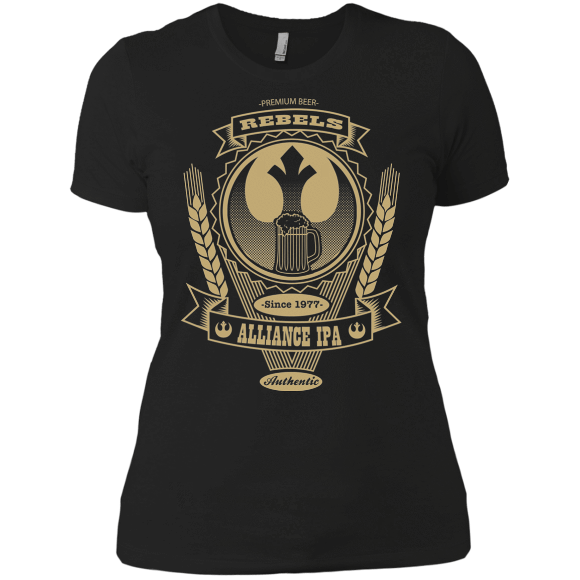 T-Shirts Black / X-Small Rebel Alliance IPA Women's Premium T-Shirt