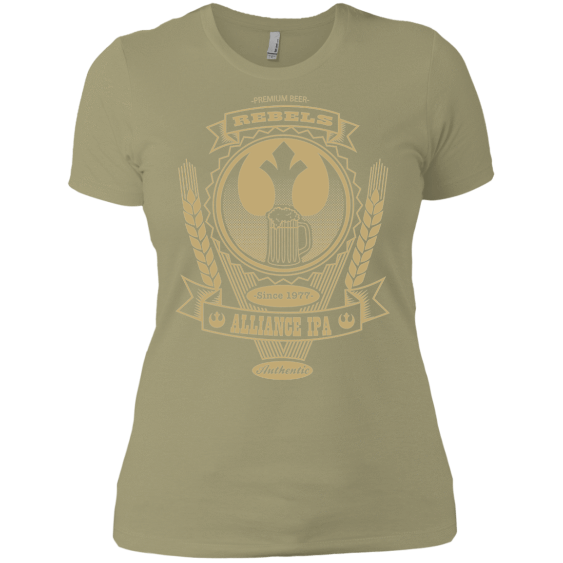 T-Shirts Light Olive / X-Small Rebel Alliance IPA Women's Premium T-Shirt
