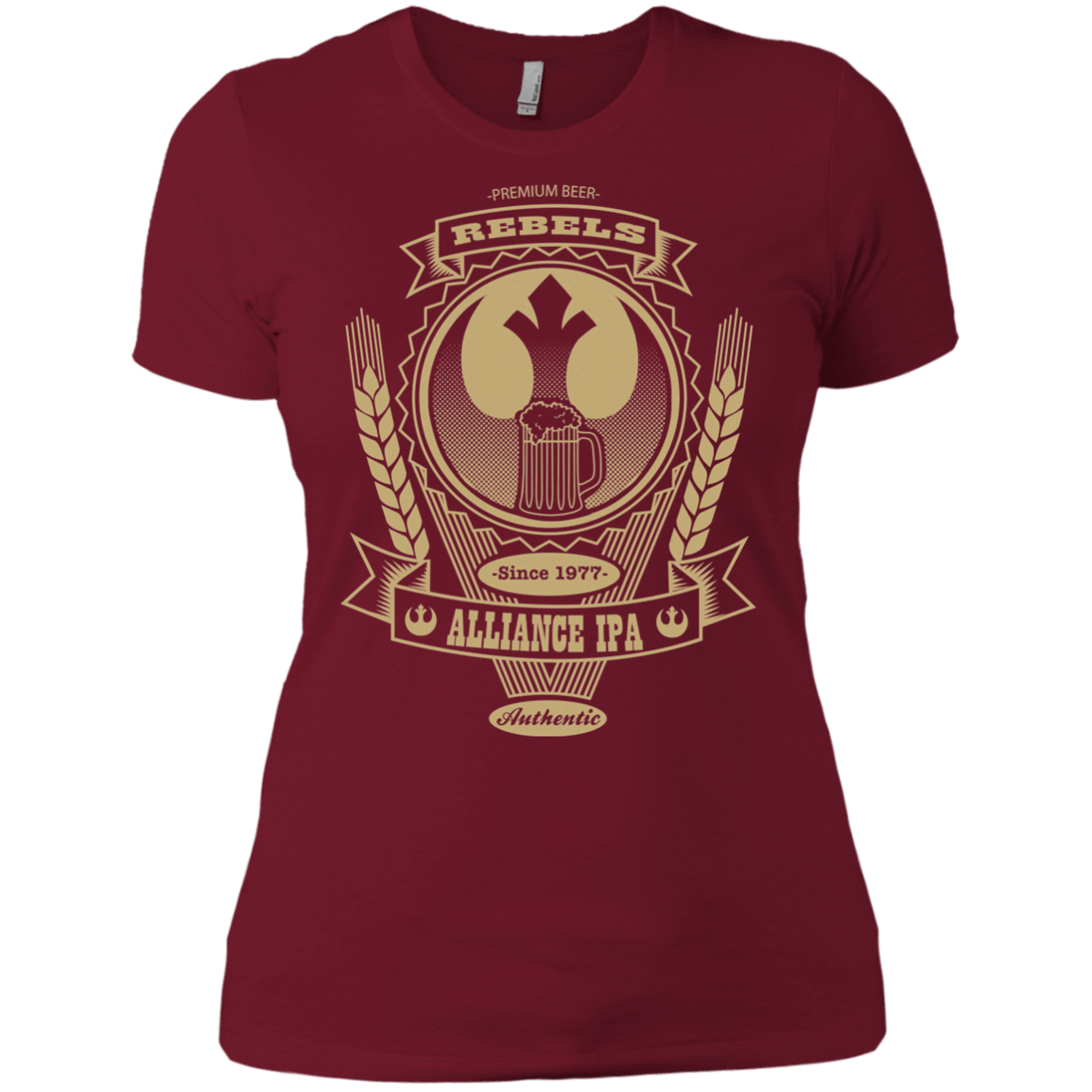 T-Shirts Scarlet / X-Small Rebel Alliance IPA Women's Premium T-Shirt