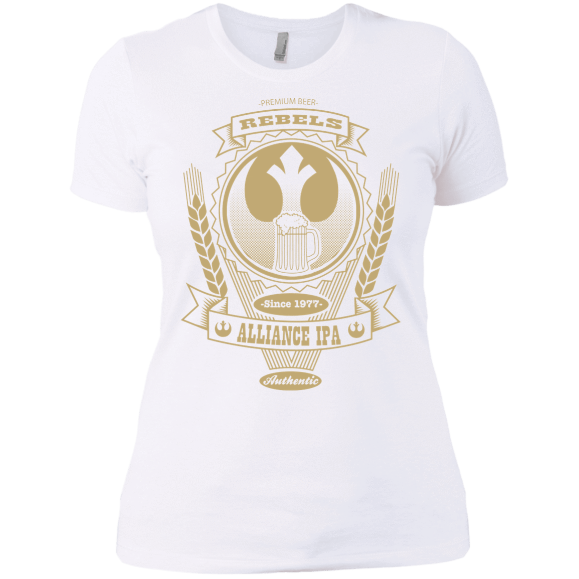 T-Shirts White / X-Small Rebel Alliance IPA Women's Premium T-Shirt