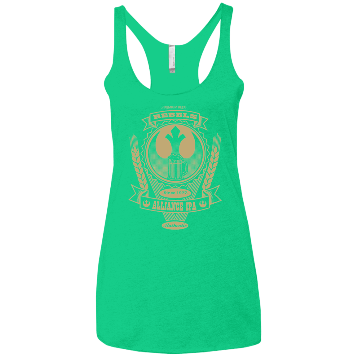 Rebel Alliance IPA Women's Triblend Racerback Tank