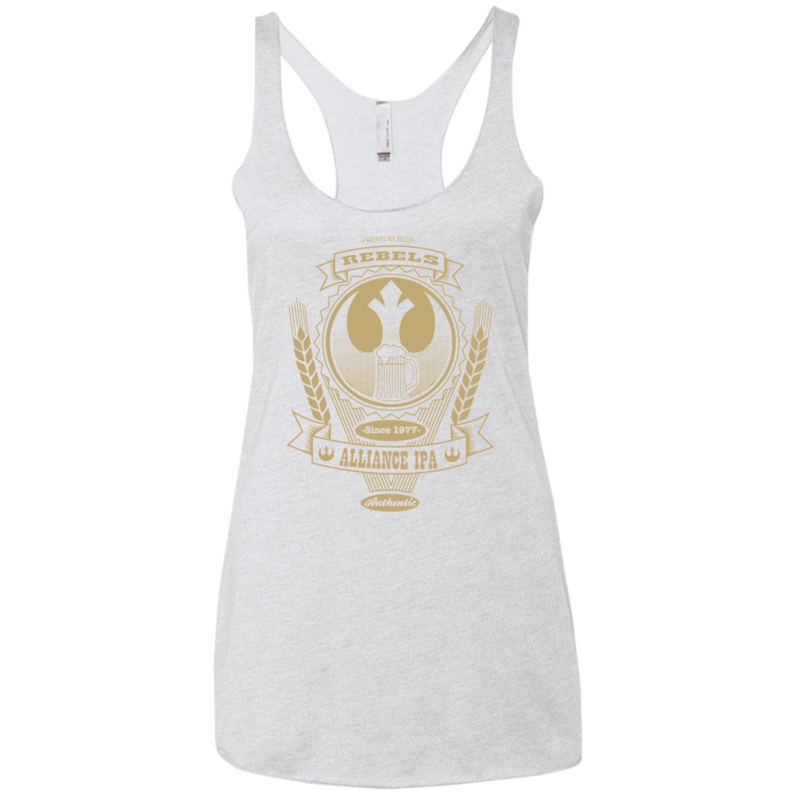 Rebel Alliance IPA Women's Triblend Racerback Tank