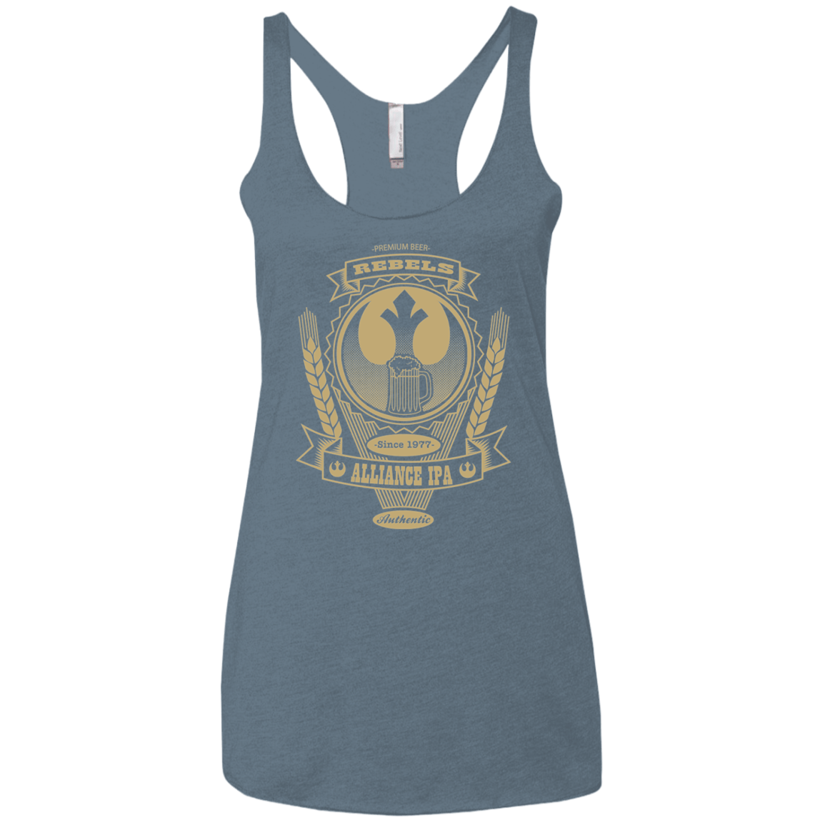 Rebel Alliance IPA Women's Triblend Racerback Tank