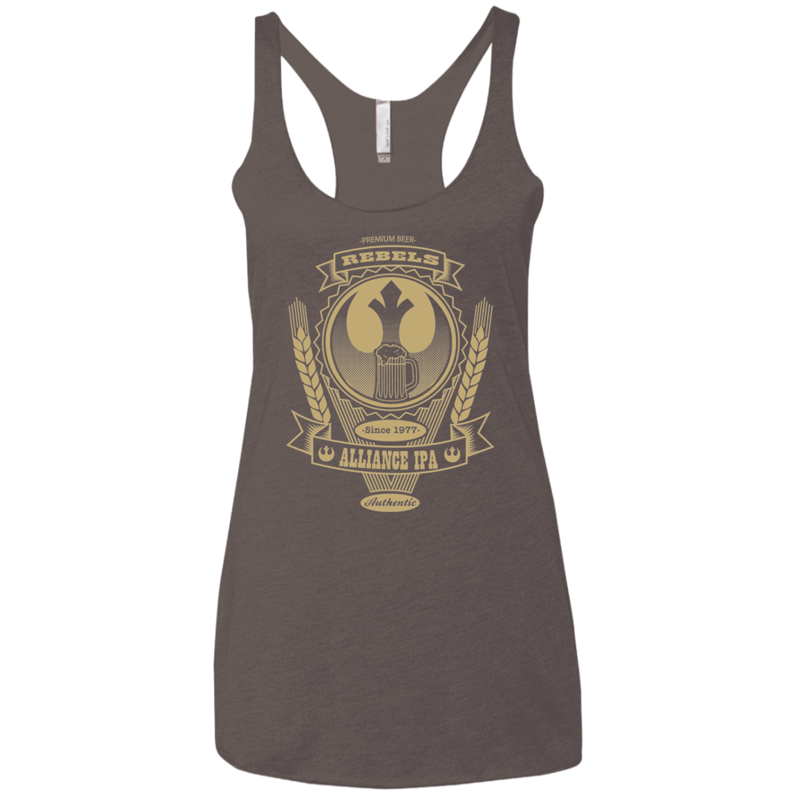 Rebel Alliance IPA Women's Triblend Racerback Tank