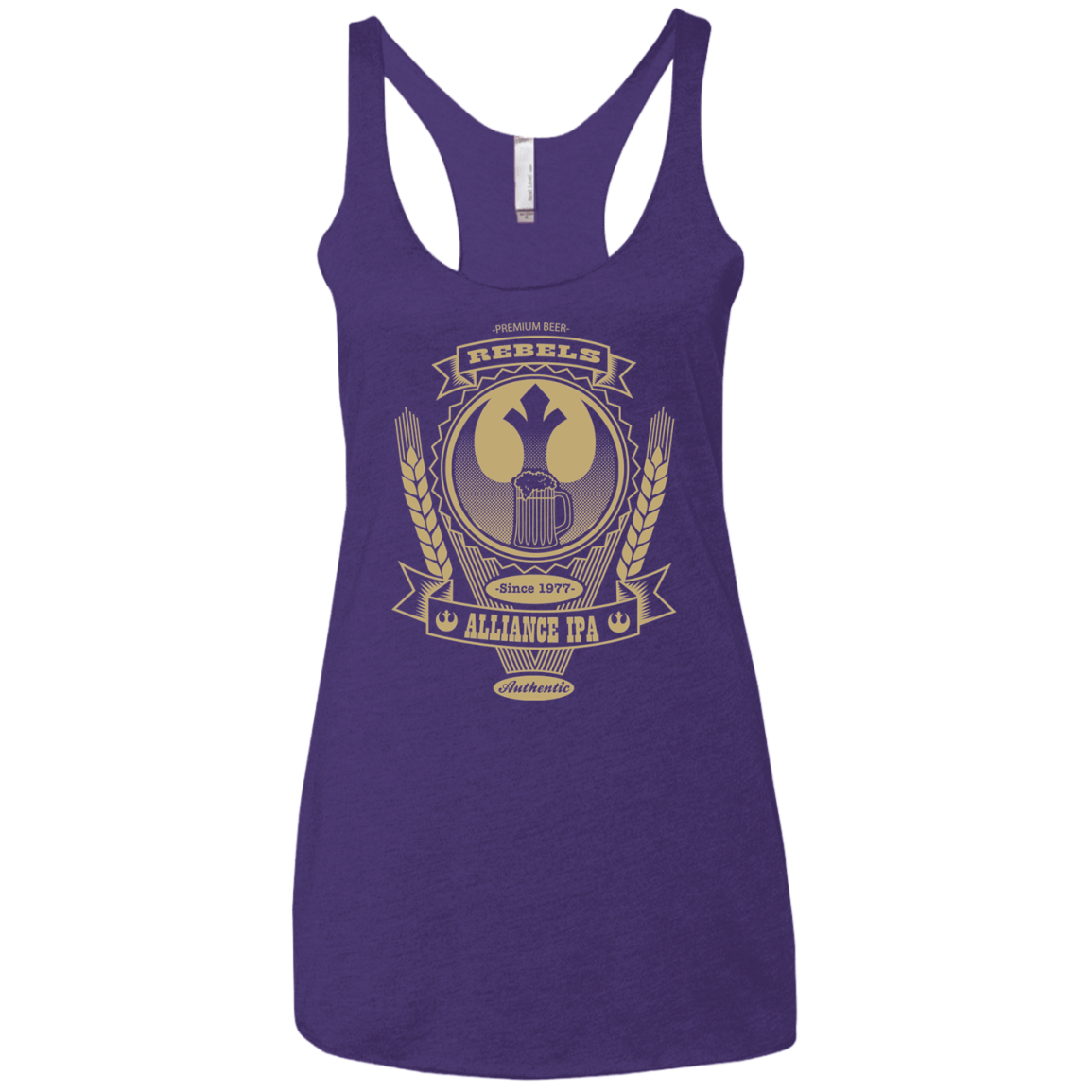 Rebel Alliance IPA Women's Triblend Racerback Tank