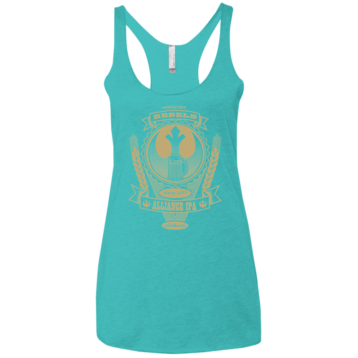 Rebel Alliance IPA Women's Triblend Racerback Tank