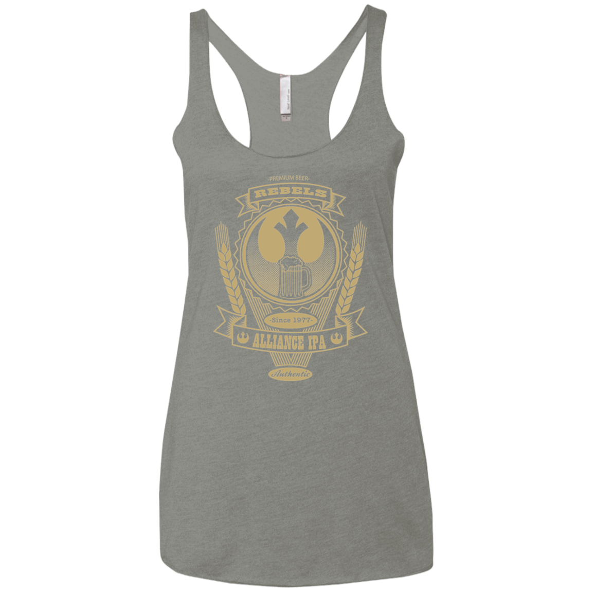 Rebel Alliance IPA Women's Triblend Racerback Tank