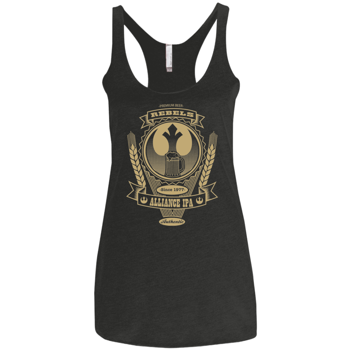 Rebel Alliance IPA Women's Triblend Racerback Tank