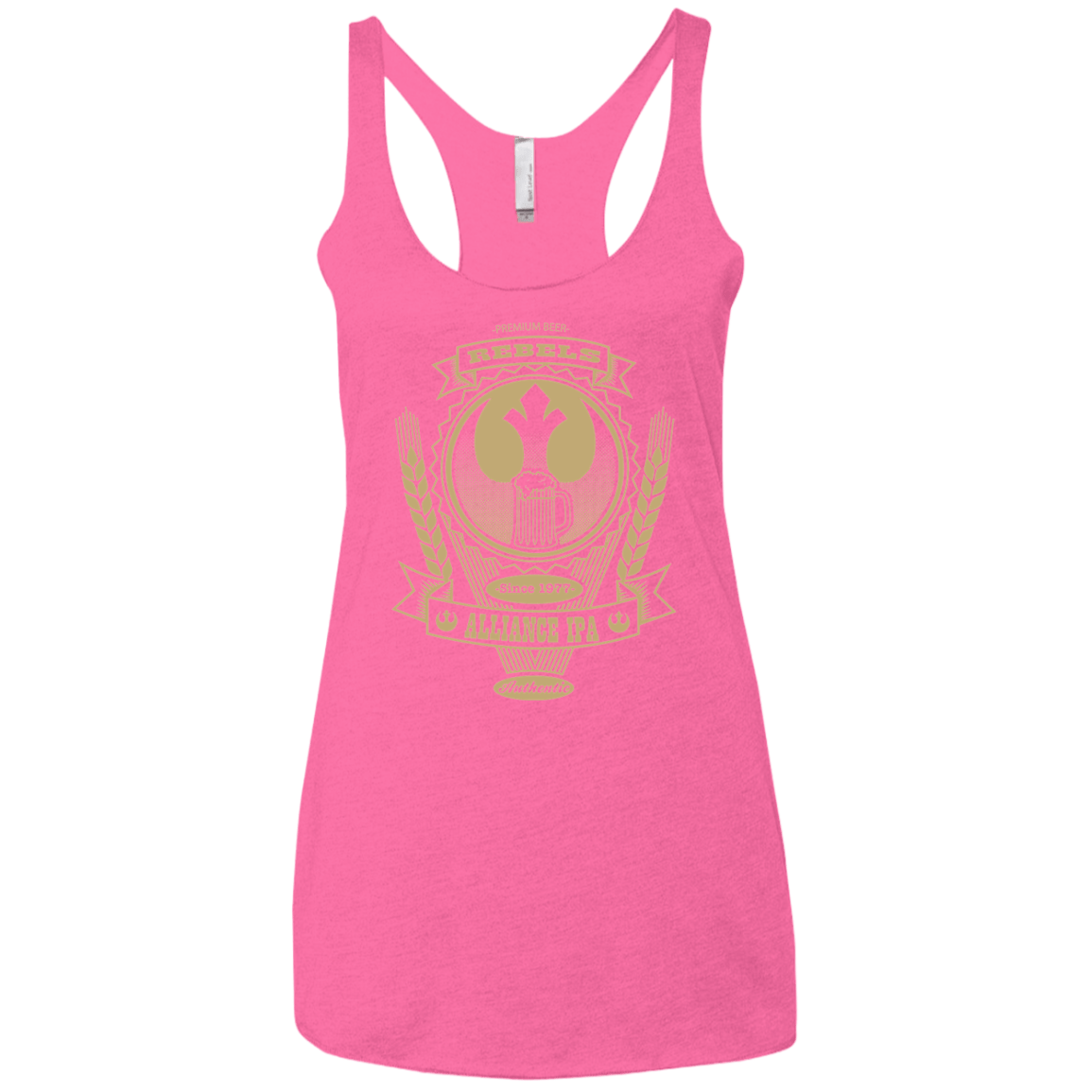 Rebel Alliance IPA Women's Triblend Racerback Tank