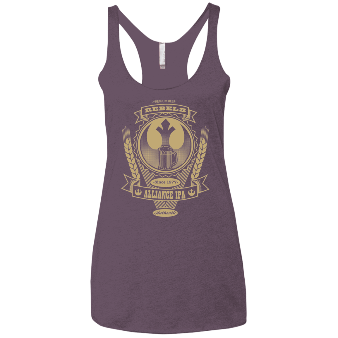 Rebel Alliance IPA Women's Triblend Racerback Tank