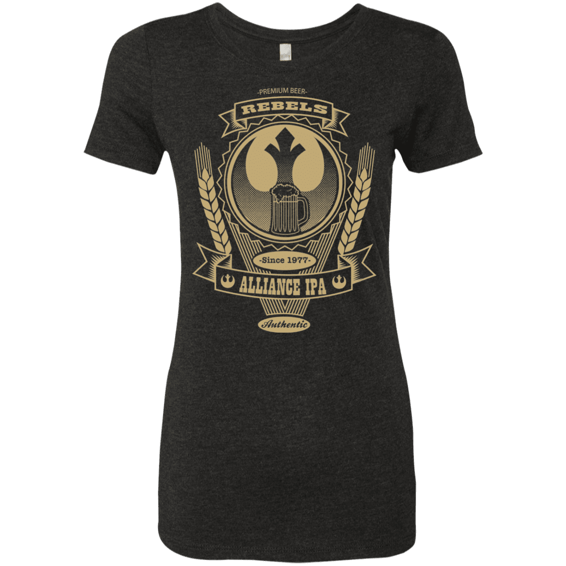 T-Shirts Vintage Black / S Rebel Alliance IPA Women's Triblend T-Shirt
