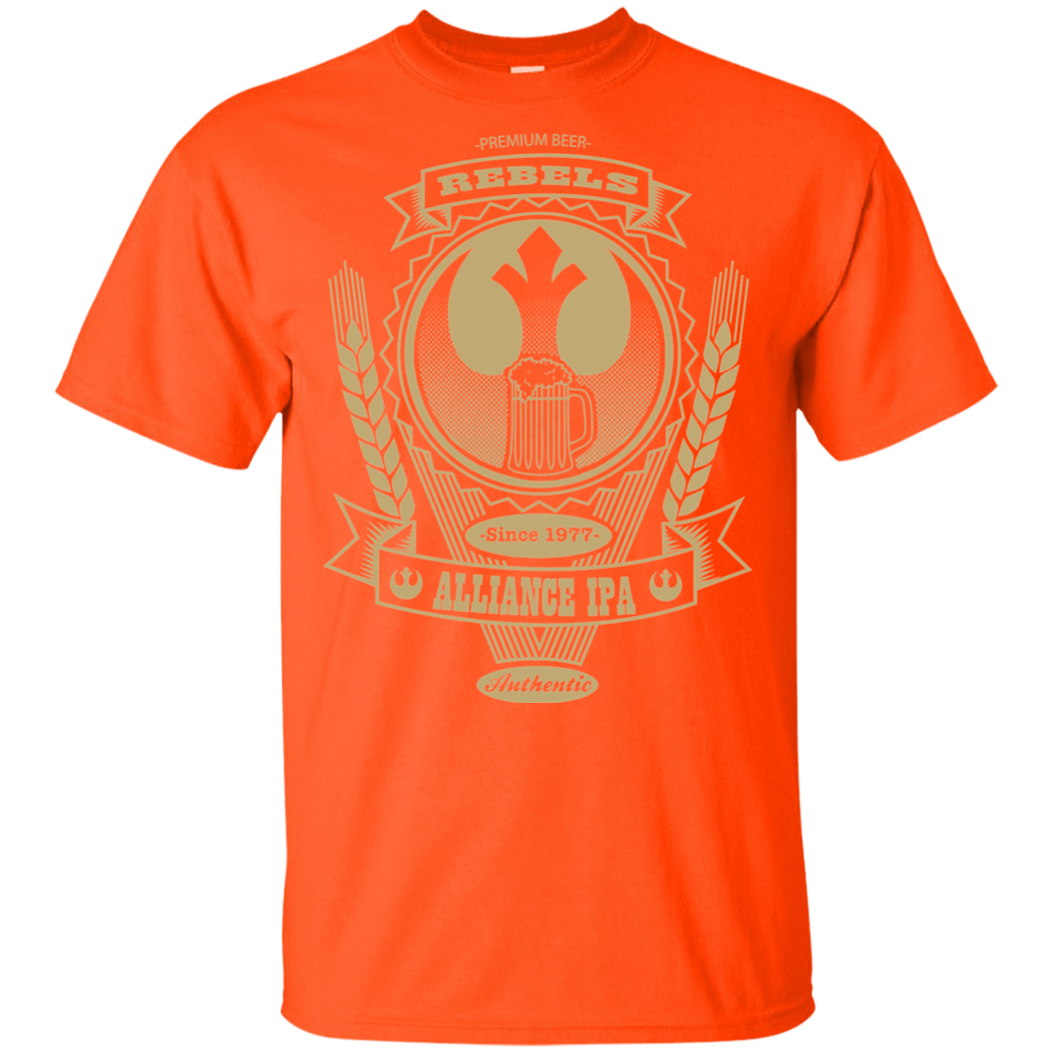 T-Shirts Orange / YXS Rebel Alliance IPA Youth T-Shirt