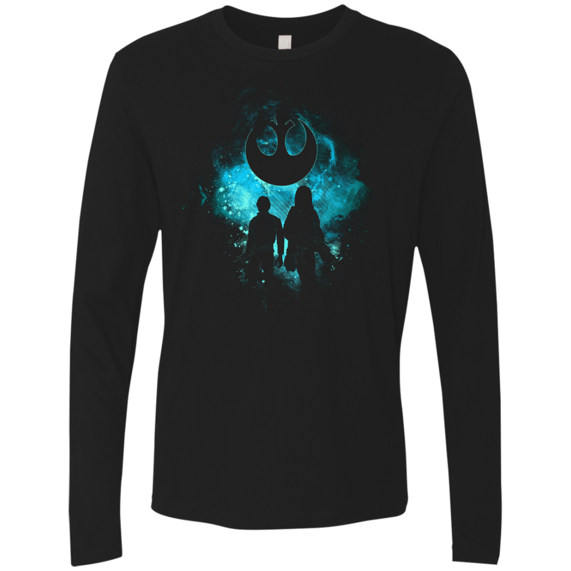 T-Shirts Black / S REBEL ART Men's Premium Long Sleeve