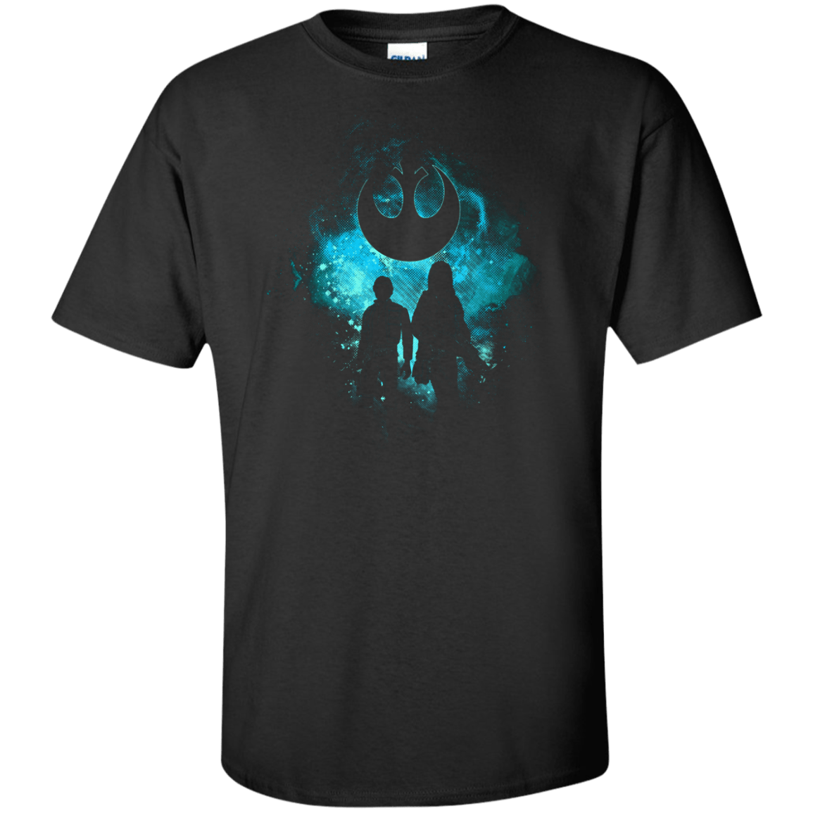 T-Shirts Black / XLT REBEL ART Tall T-Shirt