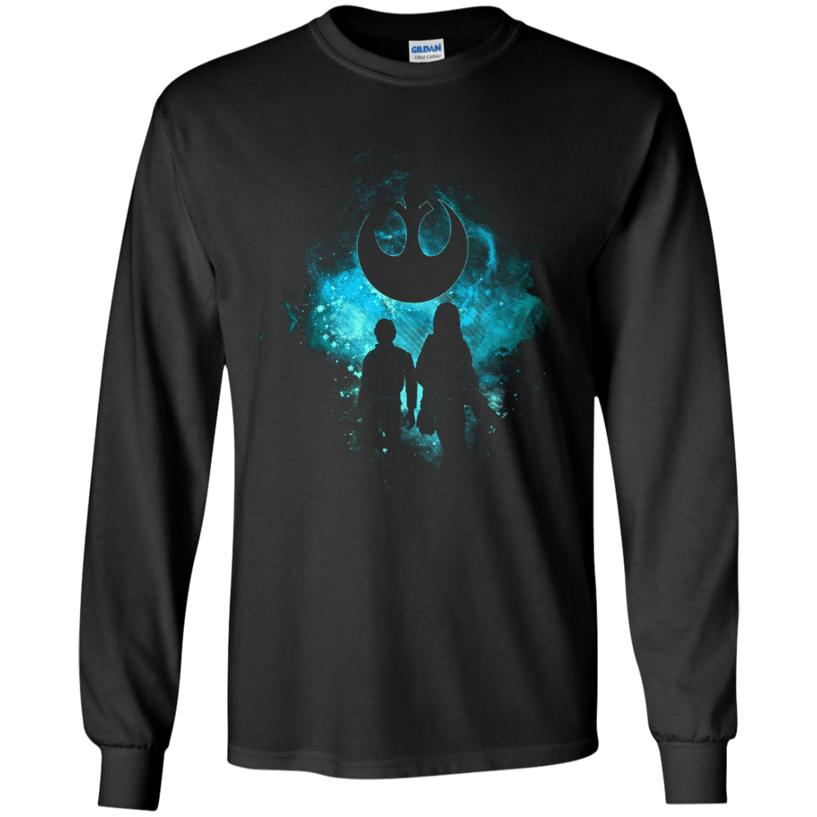 T-Shirts Black / YS REBEL ART Youth Long Sleeve T-Shirt