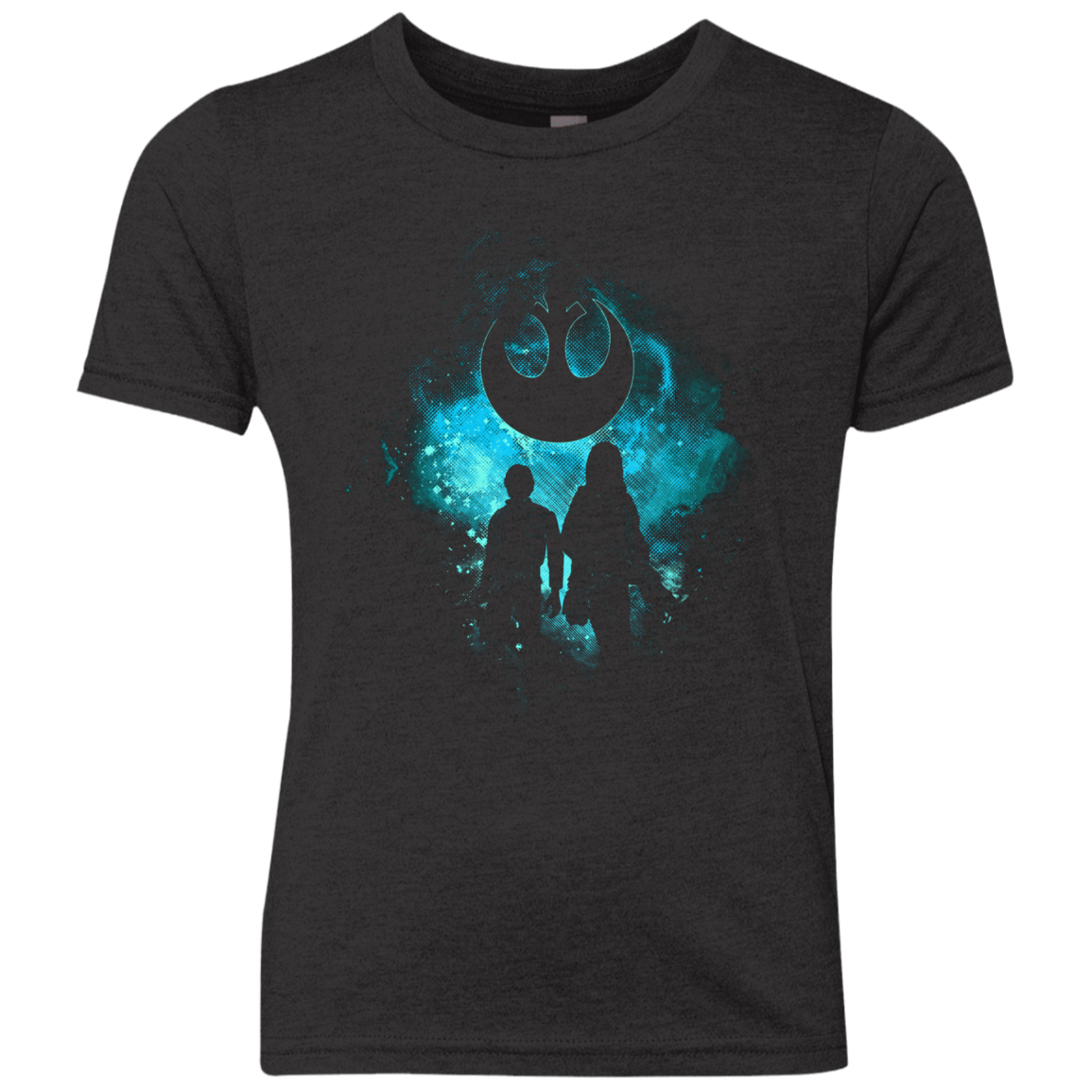 T-Shirts Vintage Black / YXS REBEL ART Youth Triblend T-Shirt