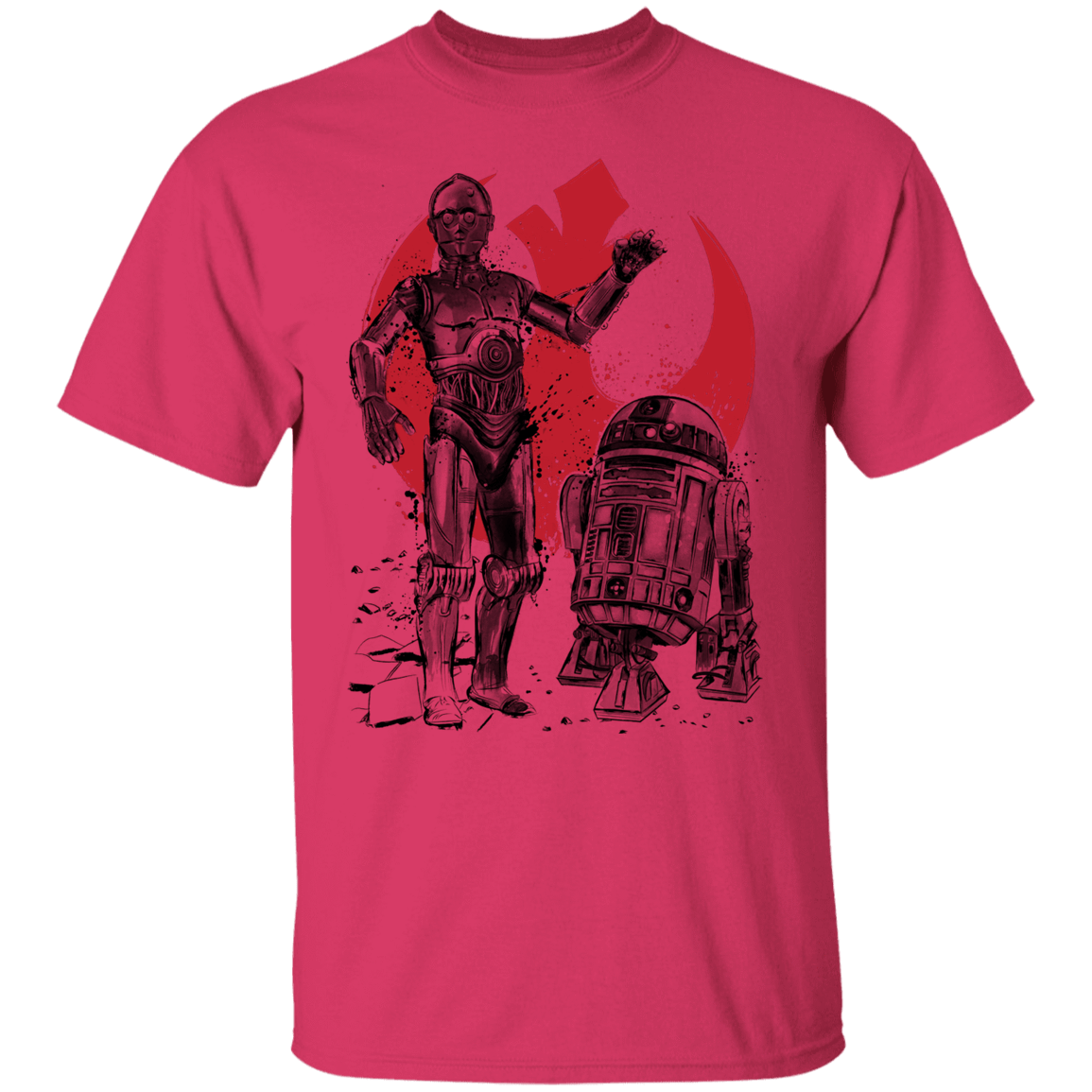 T-Shirts Heliconia / YXS Rebel Droids Youth T-Shirt