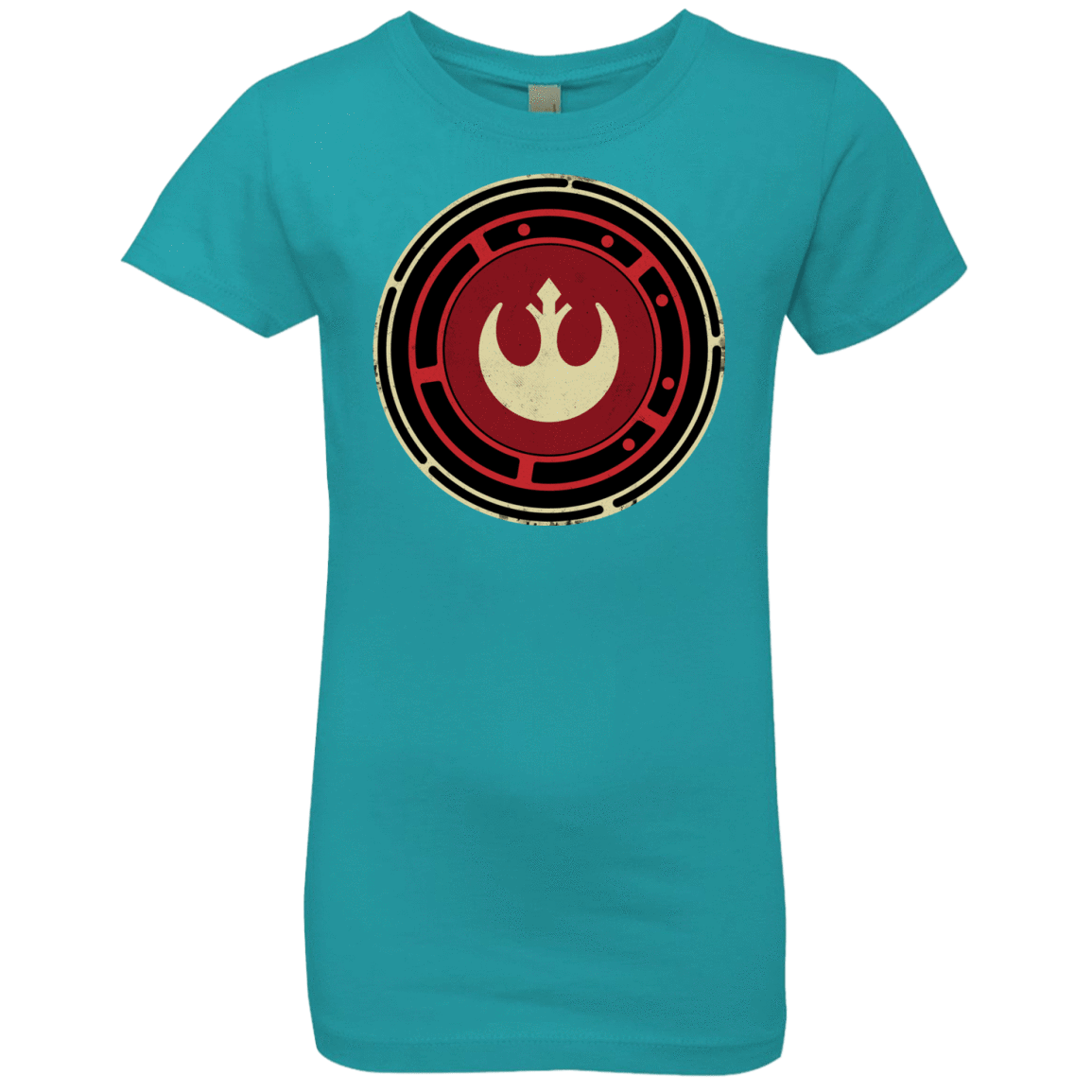 T-Shirts Tahiti Blue / YXS Rebel Force Girls Premium T-Shirt