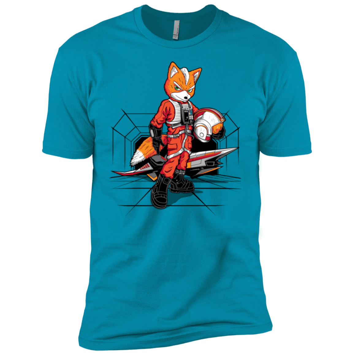 T-Shirts Turquoise / YXS Rebel Fox Boys Premium T-Shirt