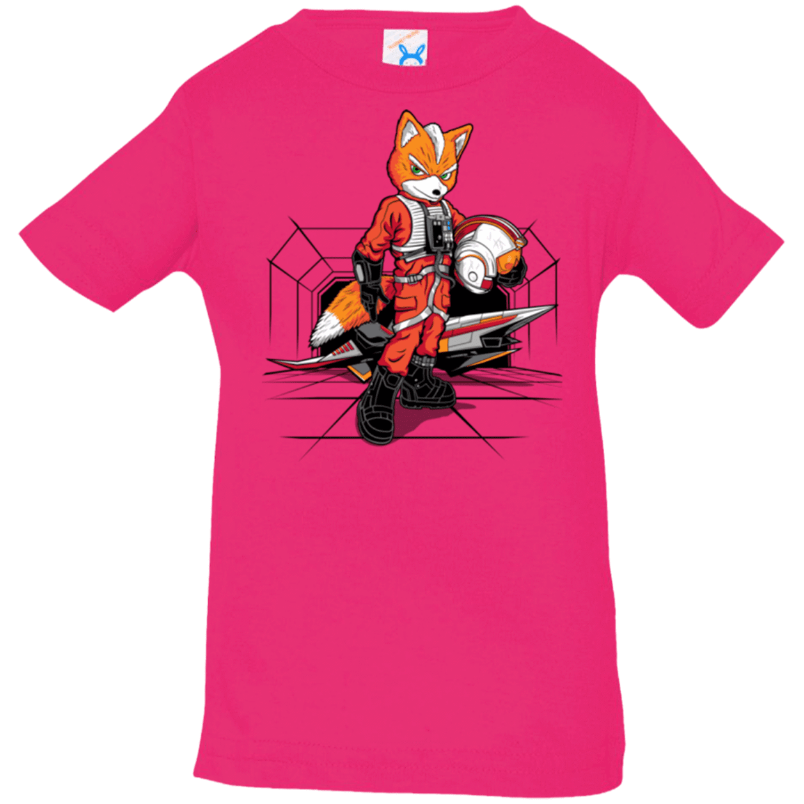 T-Shirts Hot Pink / 6 Months Rebel Fox Infant Premium T-Shirt