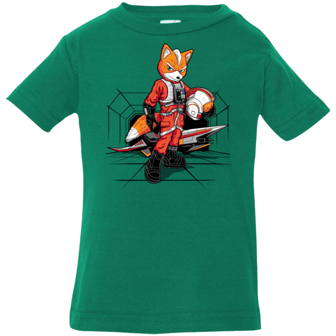 T-Shirts Kelly / 6 Months Rebel Fox Infant Premium T-Shirt