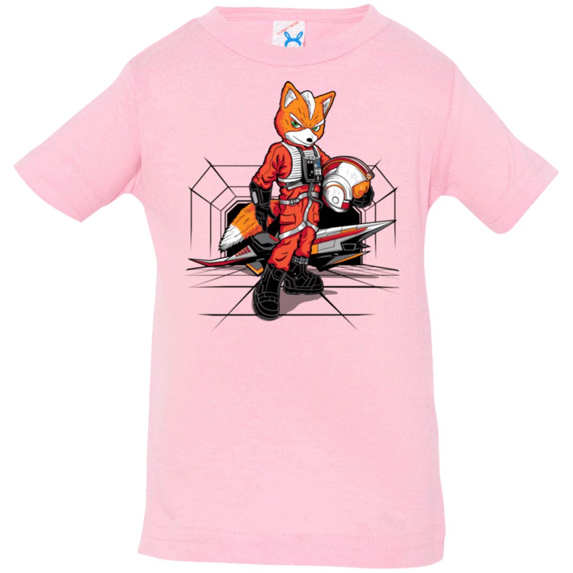 T-Shirts Pink / 6 Months Rebel Fox Infant Premium T-Shirt