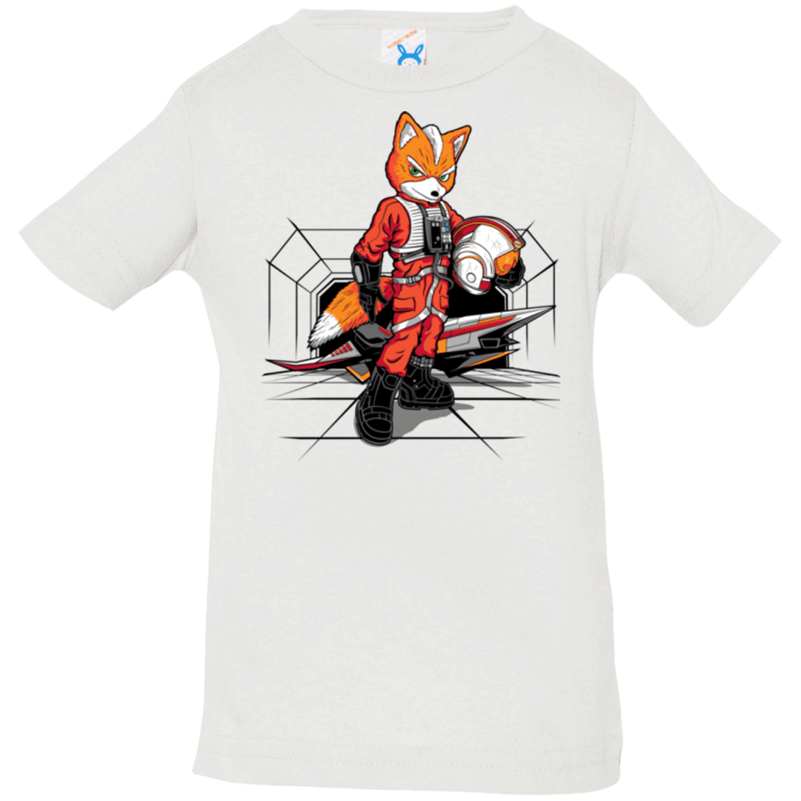 T-Shirts White / 6 Months Rebel Fox Infant Premium T-Shirt
