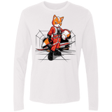 T-Shirts White / Small Rebel Fox Men's Premium Long Sleeve