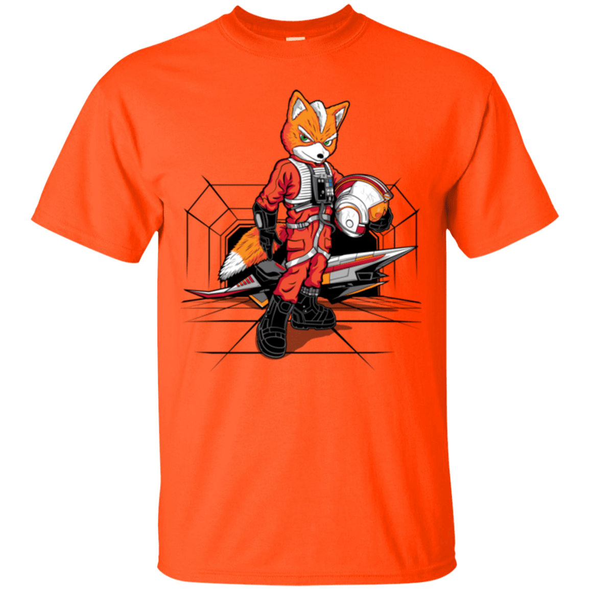 T-Shirts Orange / Small Rebel Fox T-Shirt