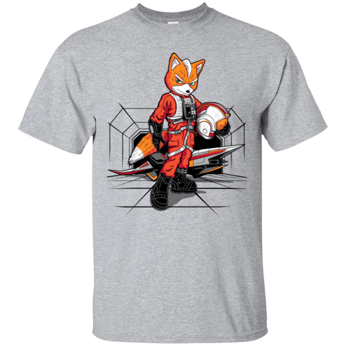 T-Shirts Sport Grey / Small Rebel Fox T-Shirt