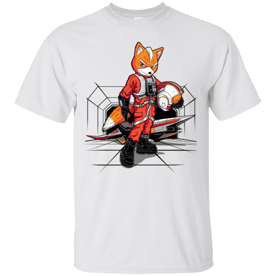 T-Shirts White / Small Rebel Fox T-Shirt