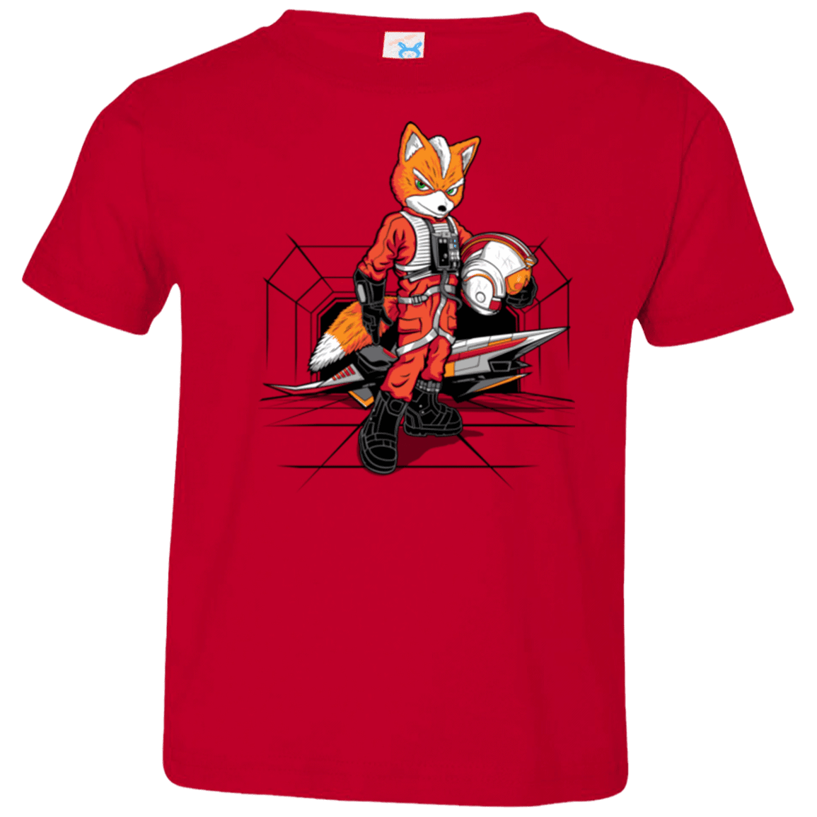 T-Shirts Red / 2T Rebel Fox Toddler Premium T-Shirt