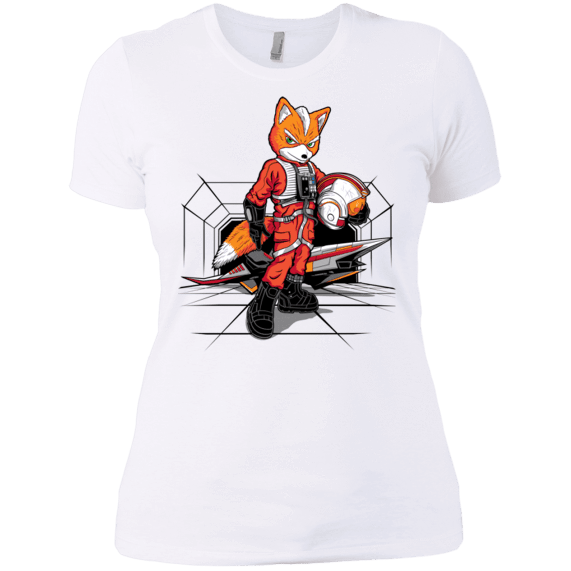 T-Shirts White / X-Small Rebel Fox Women's Premium T-Shirt
