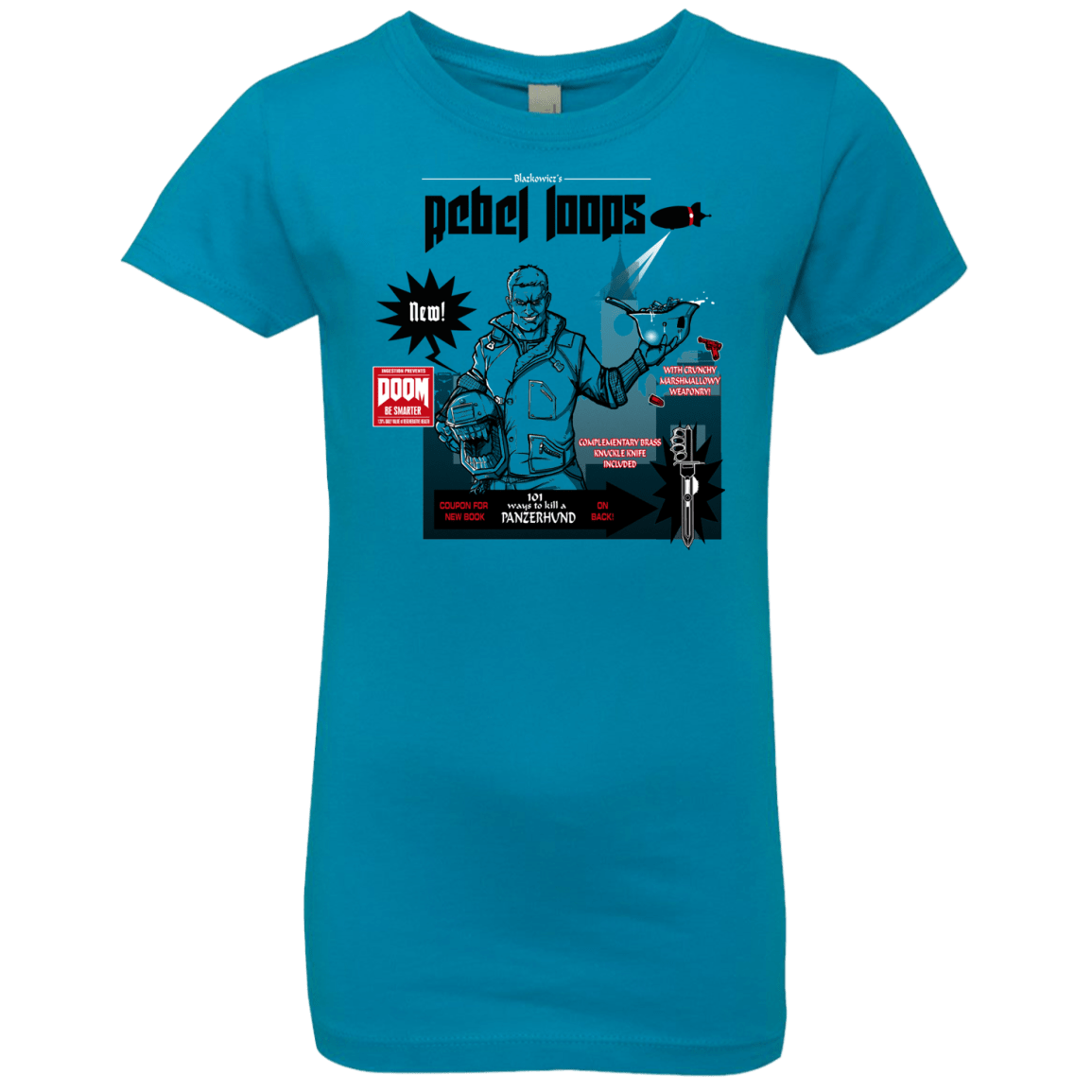 Rebel Loops Girls Premium T-Shirt