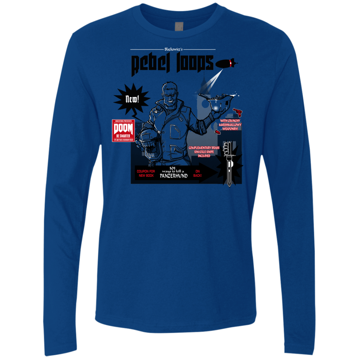 Rebel Loops Men's Premium Long Sleeve