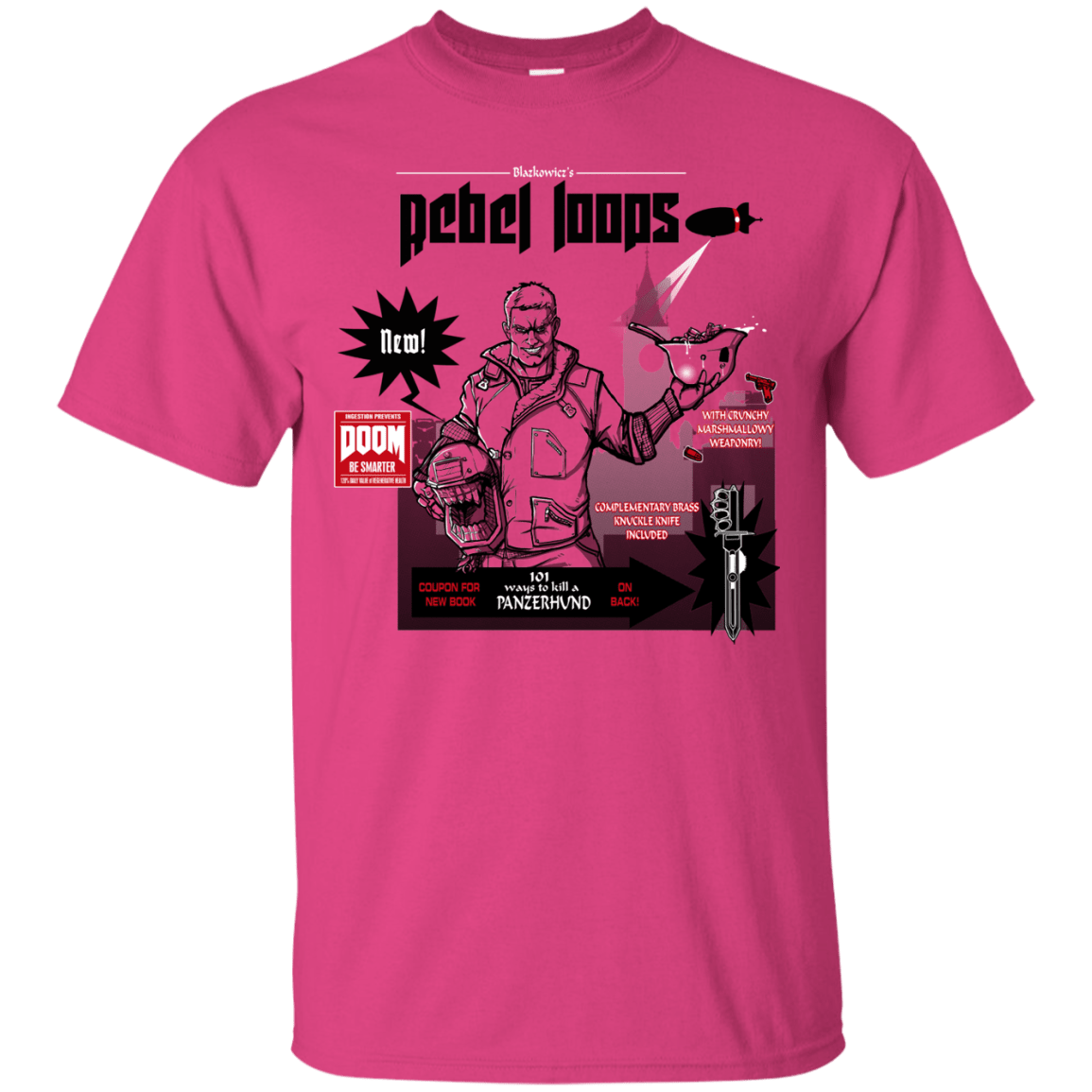 T-Shirts Heliconia / S Rebel Loops T-Shirt