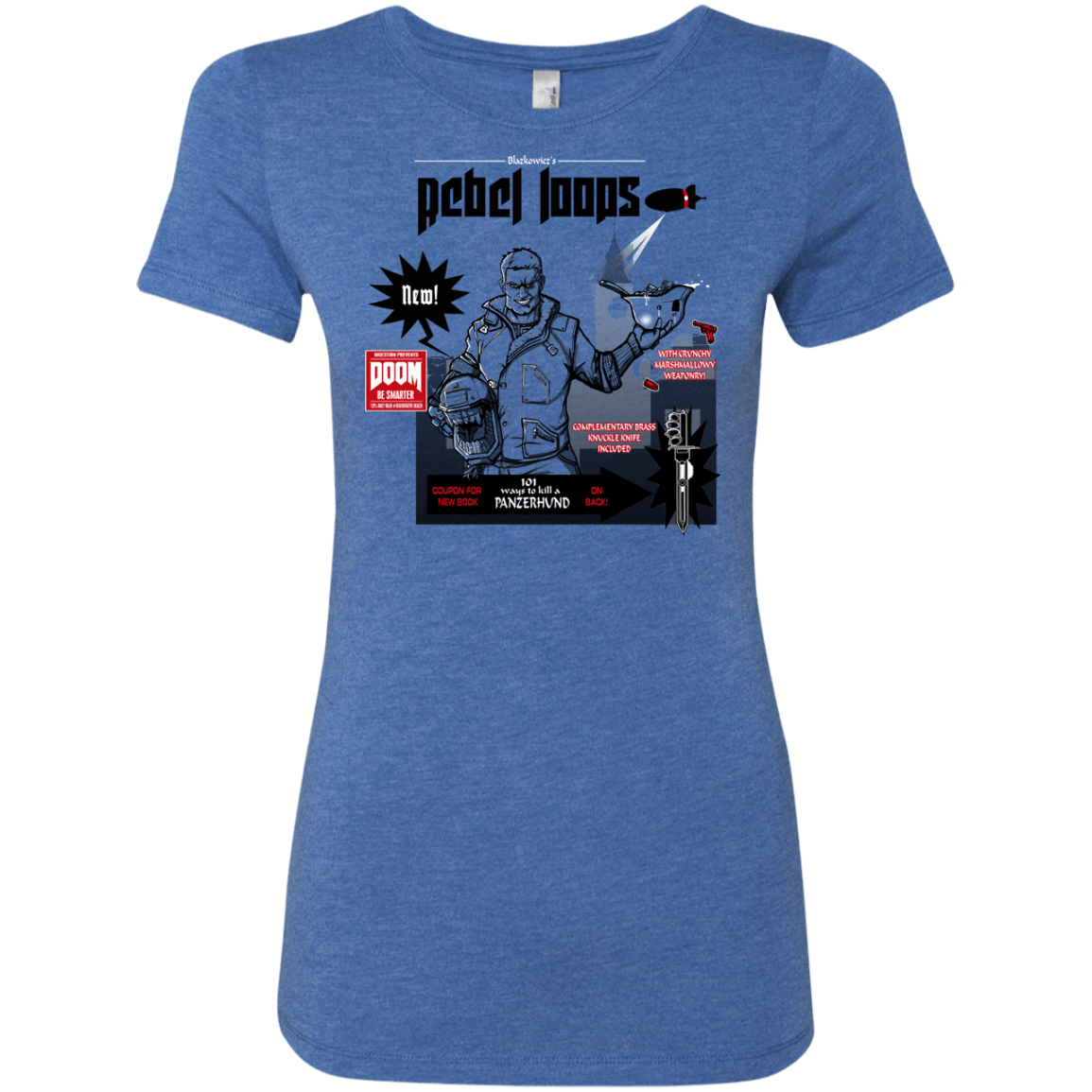 Rebel Loops Women's Triblend T-Shirt